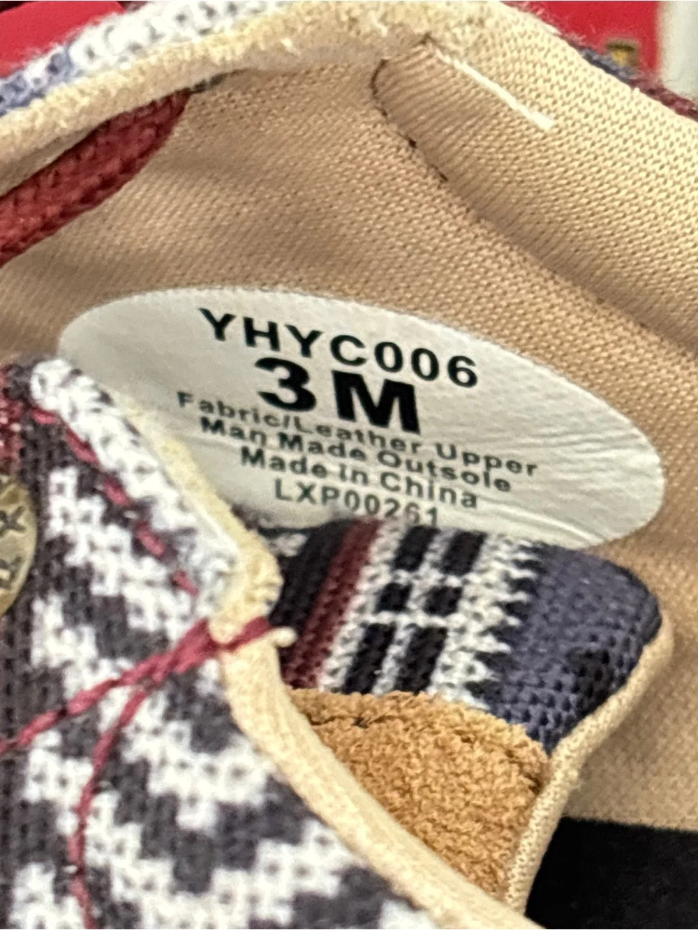 Twisted X Youth Casual Patterned Lace-Up Boat Shoes Size 3M Southwest Tribal